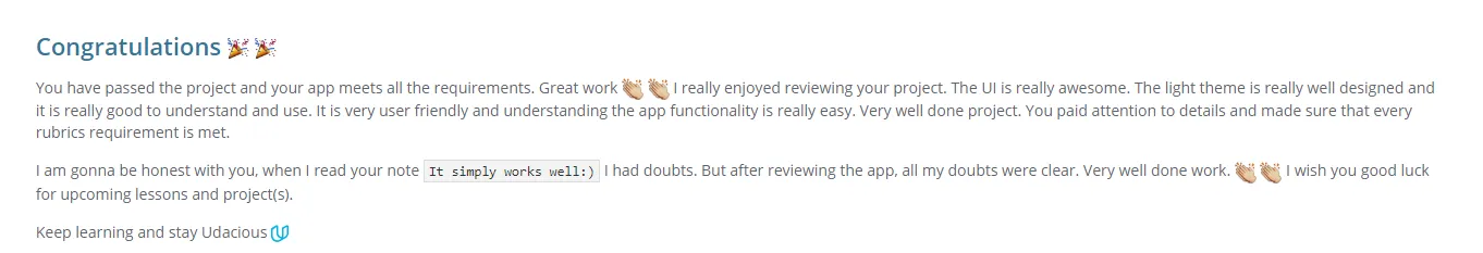 review
